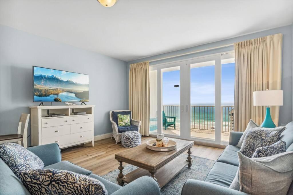 Spacious Beach Condo With Gulf Views! Sleeps 8! By Dolce Vita Getaways Pcb Panama City Beach Exterior photo