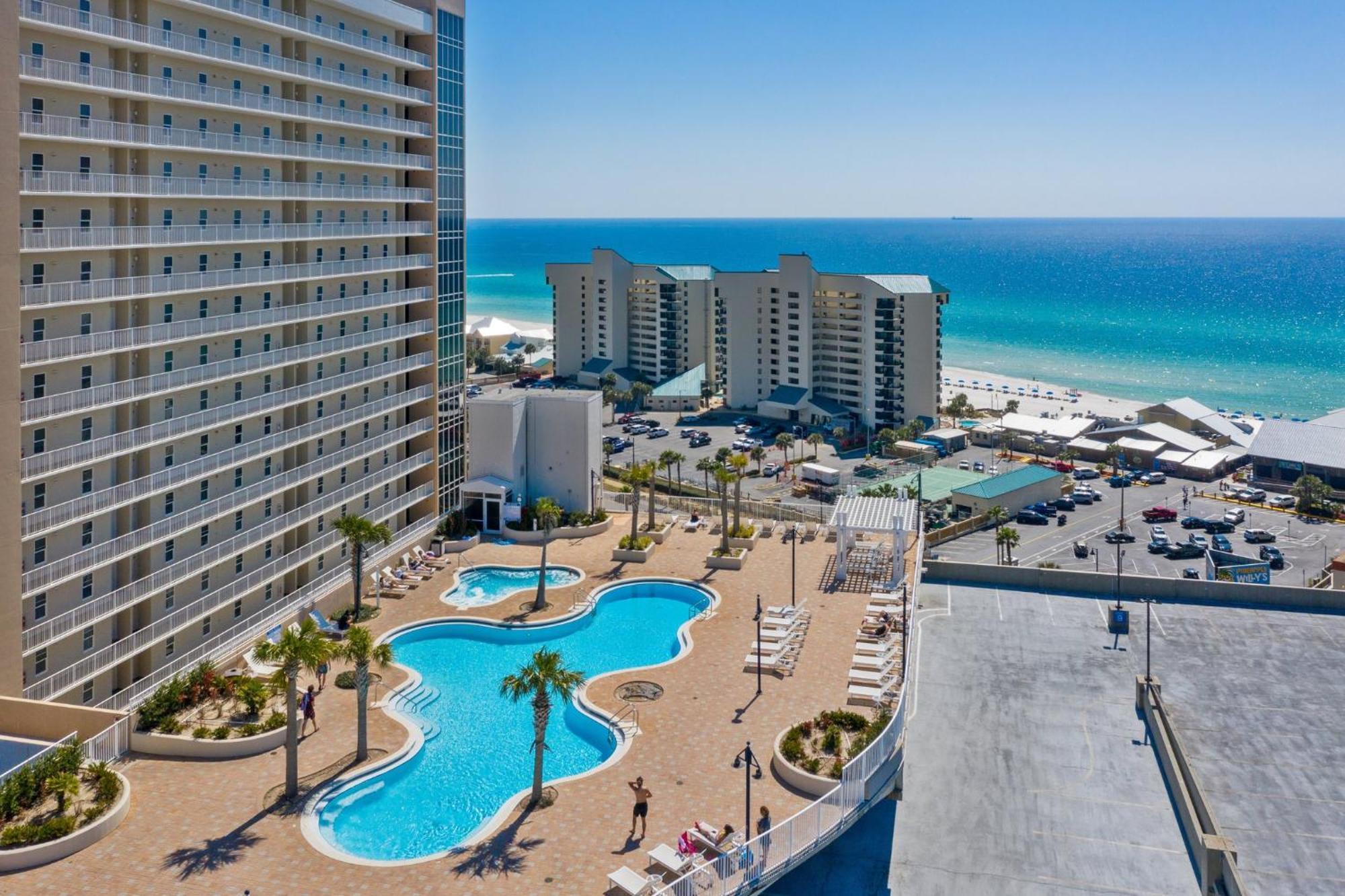 Spacious Beach Condo With Gulf Views! Sleeps 8! By Dolce Vita Getaways Pcb Panama City Beach Exterior photo